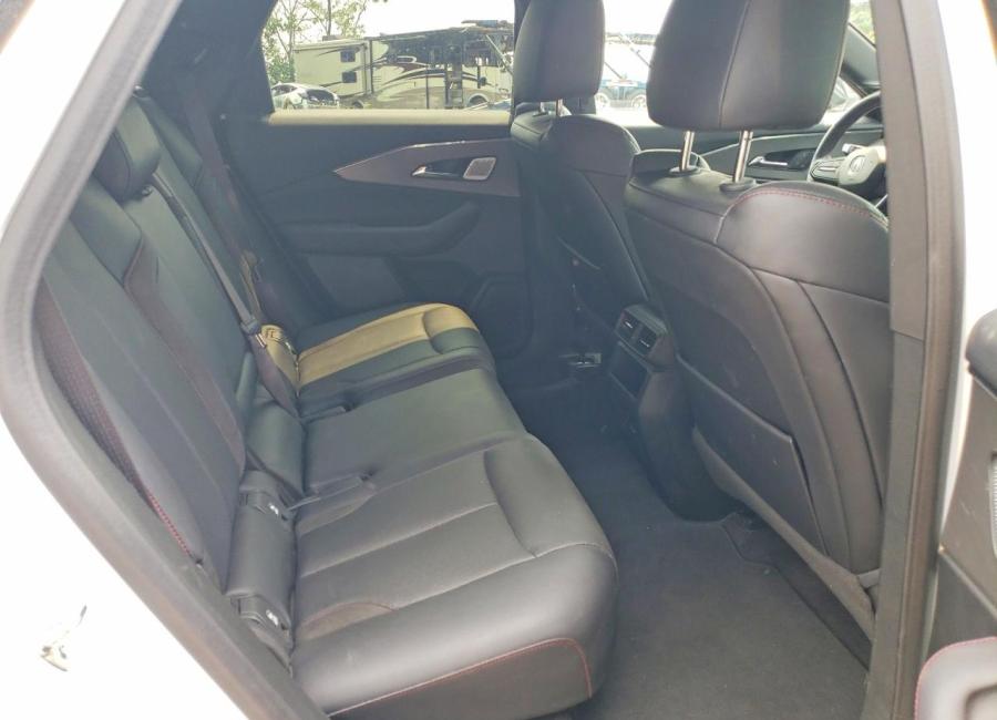 Salvage 2024 Acura Zdx A-spec in White