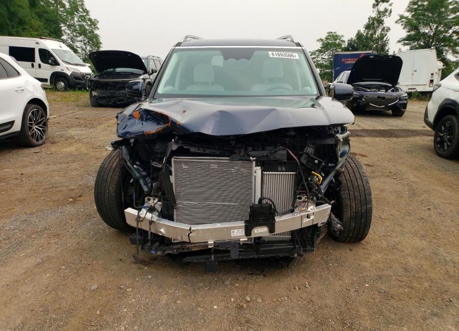 Salvage 2026 Hyundai Palisade Hybrid Calligraphy in Blue