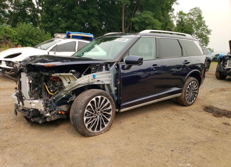 Salvage 2026 Hyundai Palisade Hybrid Calligraphy in Blue