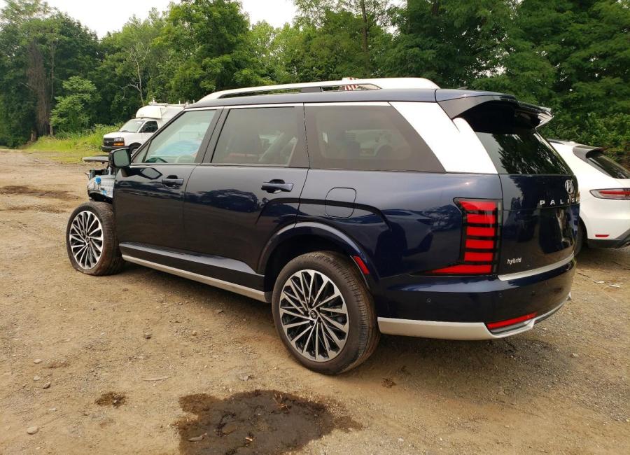 Salvage 2026 Hyundai Palisade Hybrid Calligraphy in Blue
