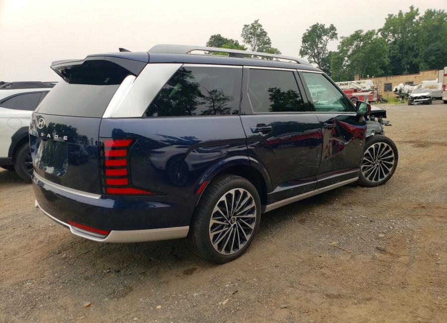 Salvage 2026 Hyundai Palisade Hybrid Calligraphy in Blue