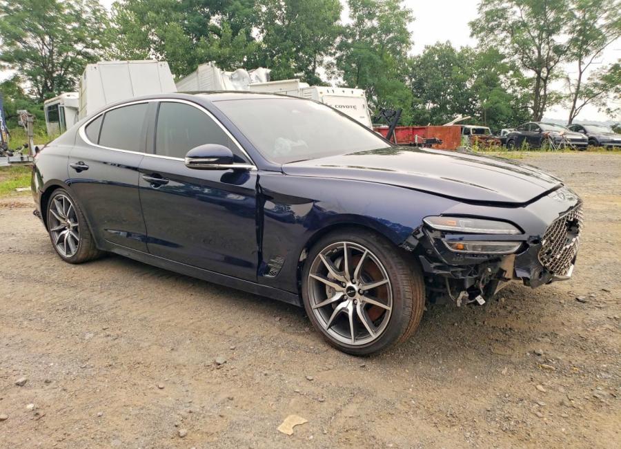 Salvage 2026 Genesis G70  in Blue