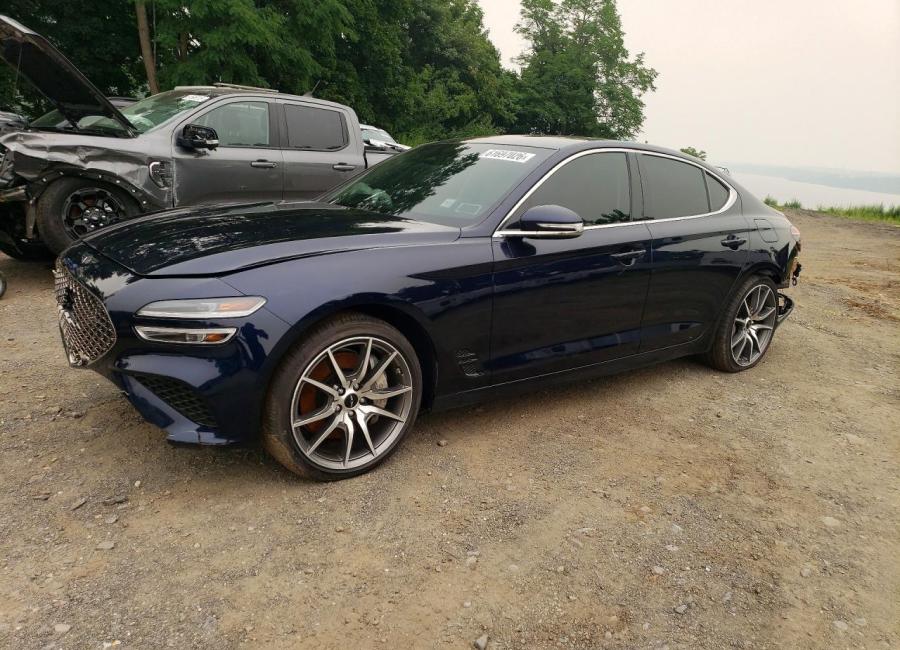 Salvage 2026 Genesis G70  in Blue