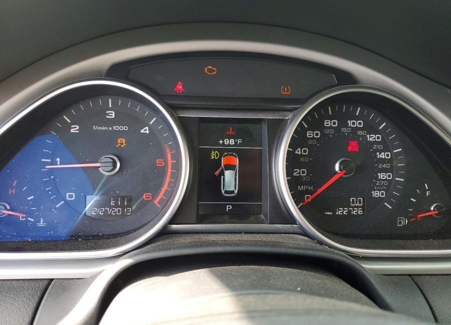 Salvage 2015 Audi Q7 Tdi Premium Plus in Black