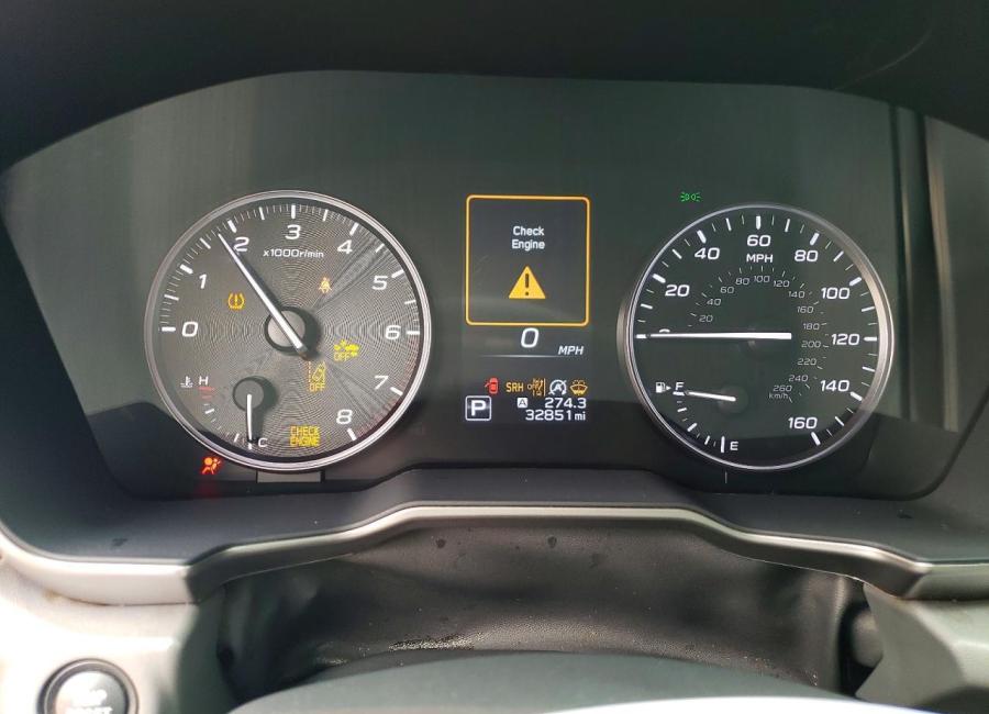 Salvage 2025 Subaru Outback Onyx Edition in White