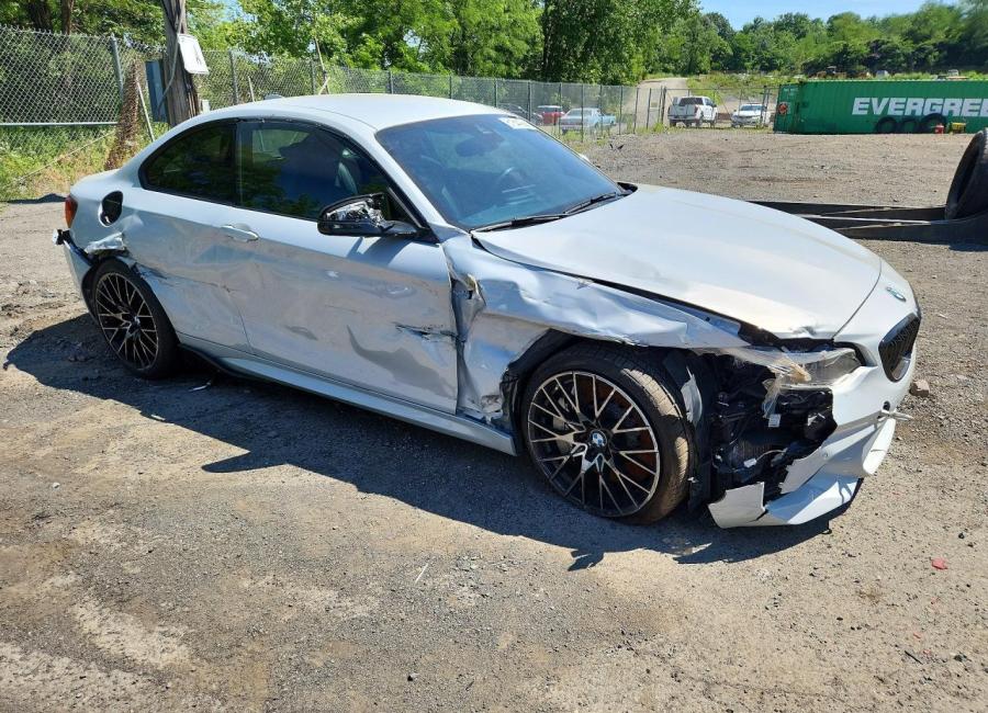 Salvage 2020 Bmw M2 Competition in Silver