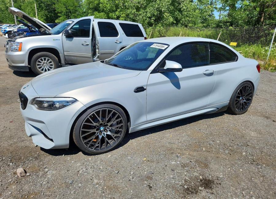 Salvage 2020 Bmw M2 Competition in Silver