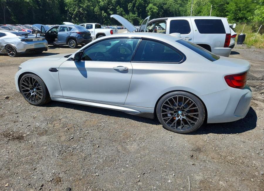 Salvage 2020 Bmw M2 Competition in Silver