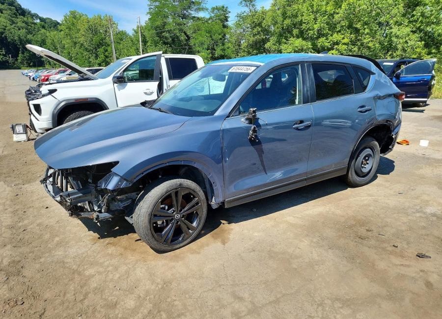 Salvage 2025 Mazda Cx-5  in Blue
