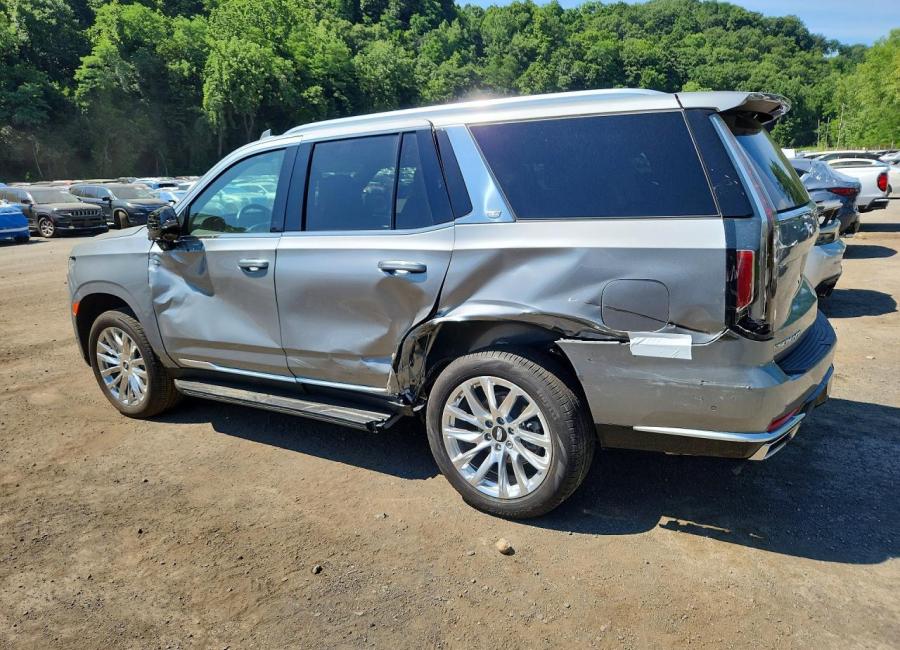 Salvage 2024 Cadillac Escalade Premium Luxury in Gray