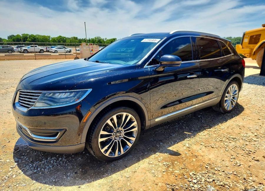 Salvage 2016 Lincoln Mkx  in Black