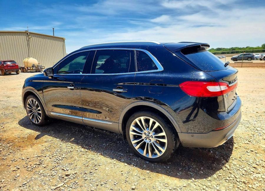 Salvage 2016 Lincoln Mkx  in Black