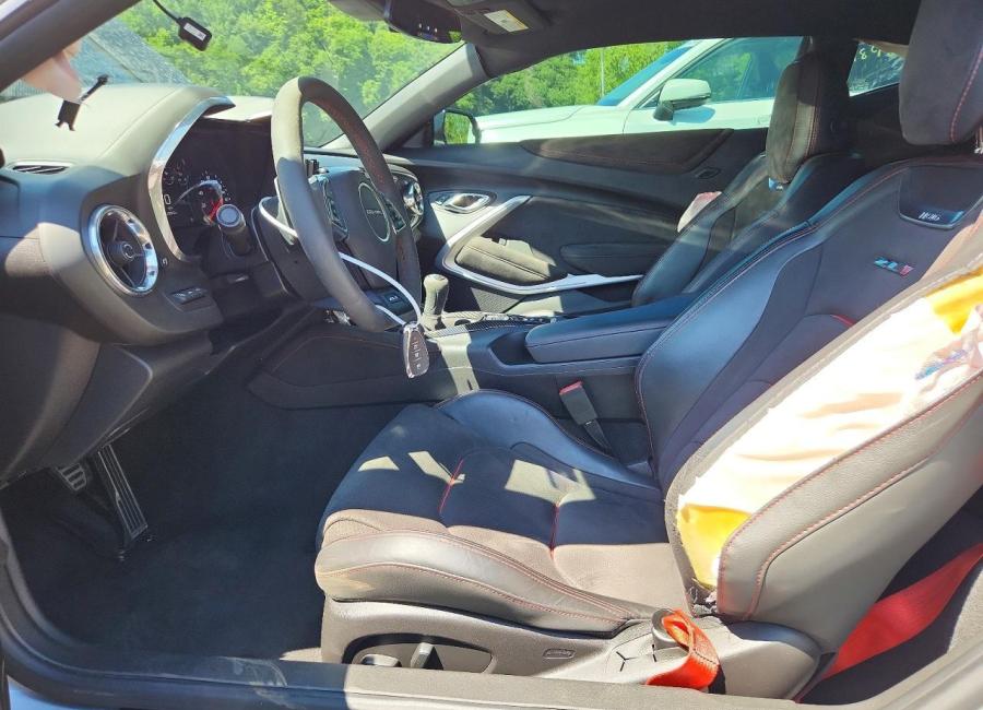 Salvage 2018 Chevrolet Camaro Zl1 in Silver