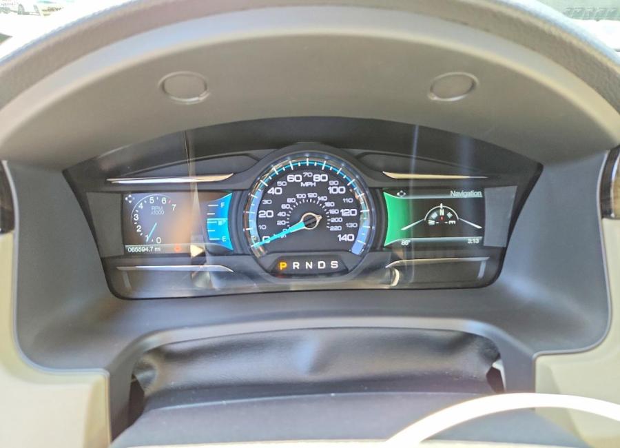 Salvage 2019 Ford Flex  in Blue