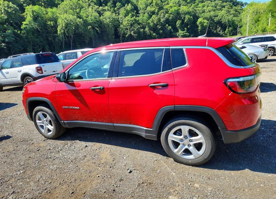 Salvage 2024 Jeep Compass Sport in White