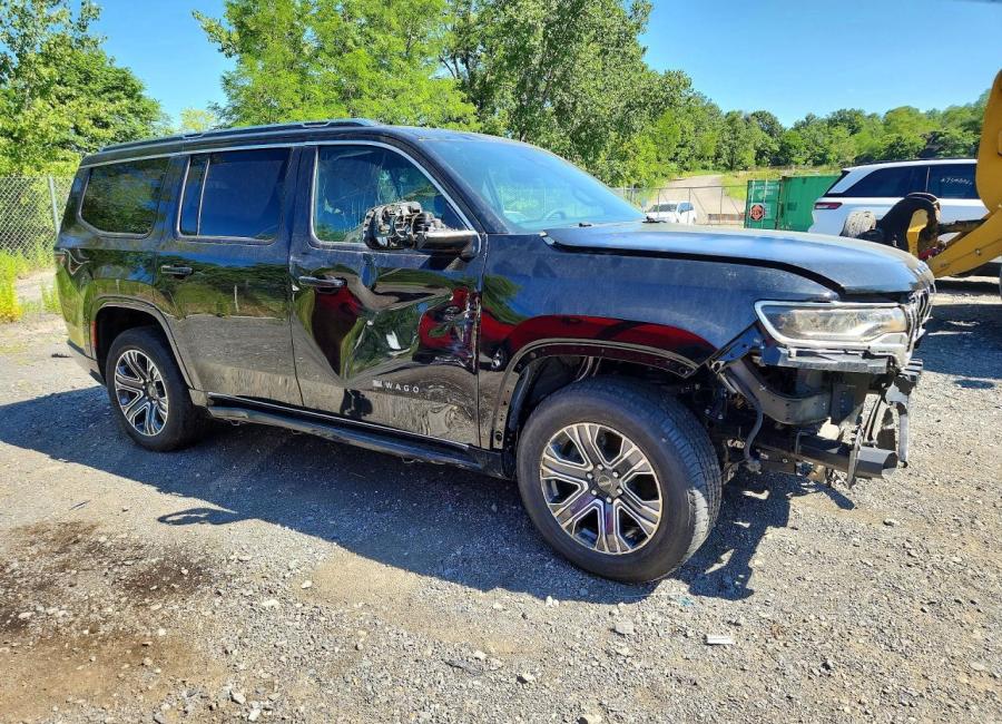 Salvage 2025 Jeep Wagoneer  in Black