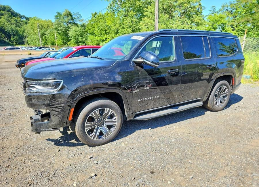 Salvage 2025 Jeep Wagoneer  in Black