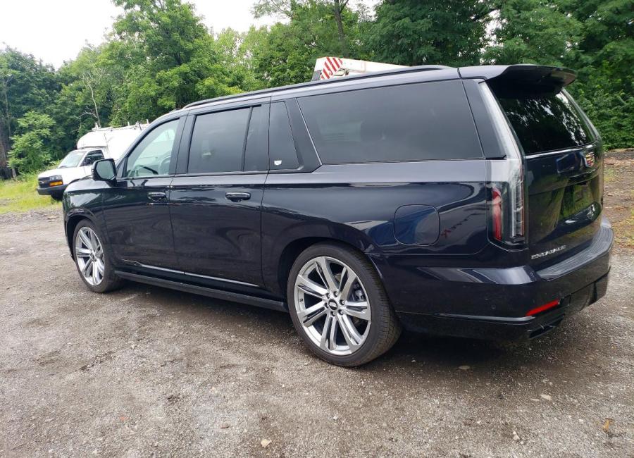 Salvage 2025 Cadillac Escalade Esv Sport in Black