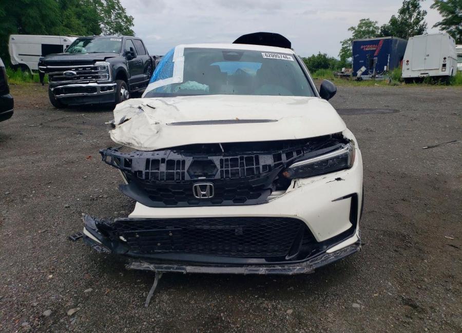 Salvage 2025 Honda Civic Type-r in White