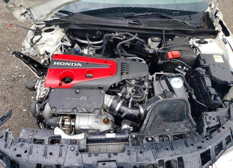 Salvage 2025 Honda Civic Type-r in White