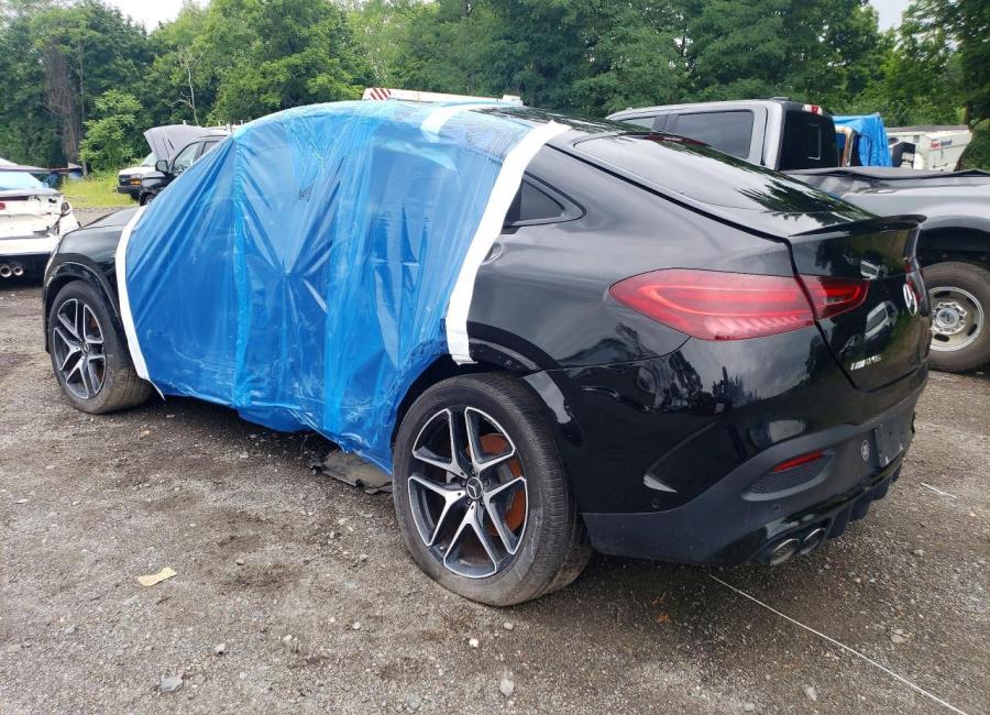Salvage 2025 Mercedes Benz Gle Coupe Amg 53 4matic in Black