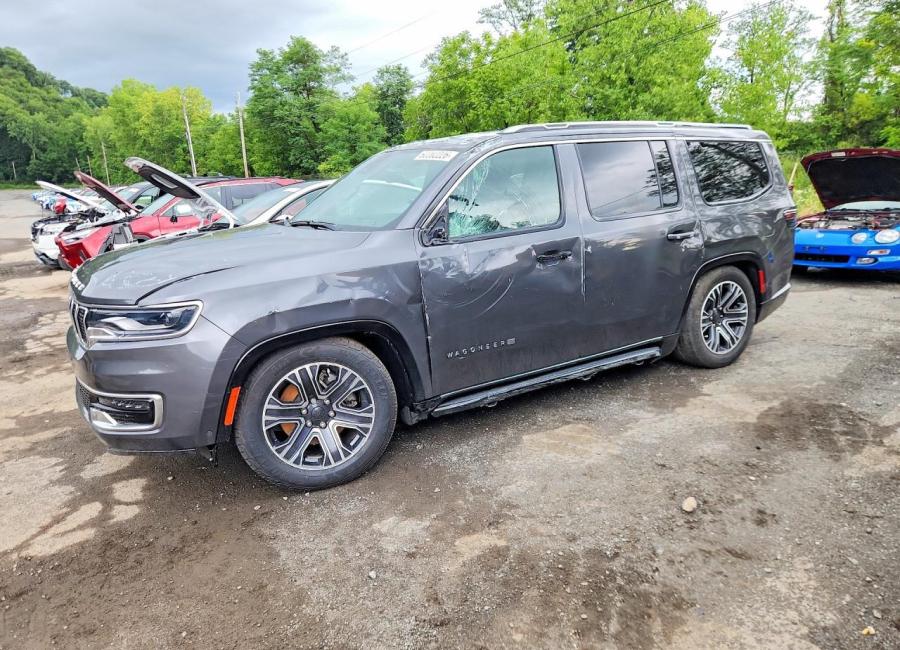 Salvage 2022 Jeep Wagoneer  in Gray
