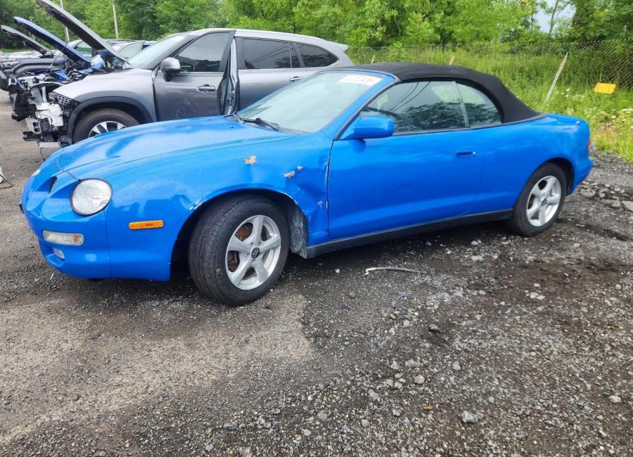 Salvage 1996 Toyota Celica Gt in Blue