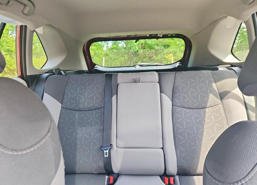 Salvage 2025 Toyota Rav4 Hybrid Xle in Burgundy