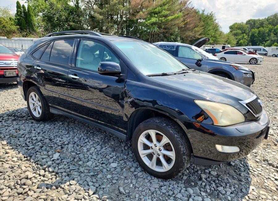 Salvage 2009 Lexus Rx 350  in Black