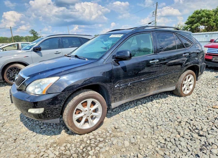 Salvage 2009 Lexus Rx 350  in Black