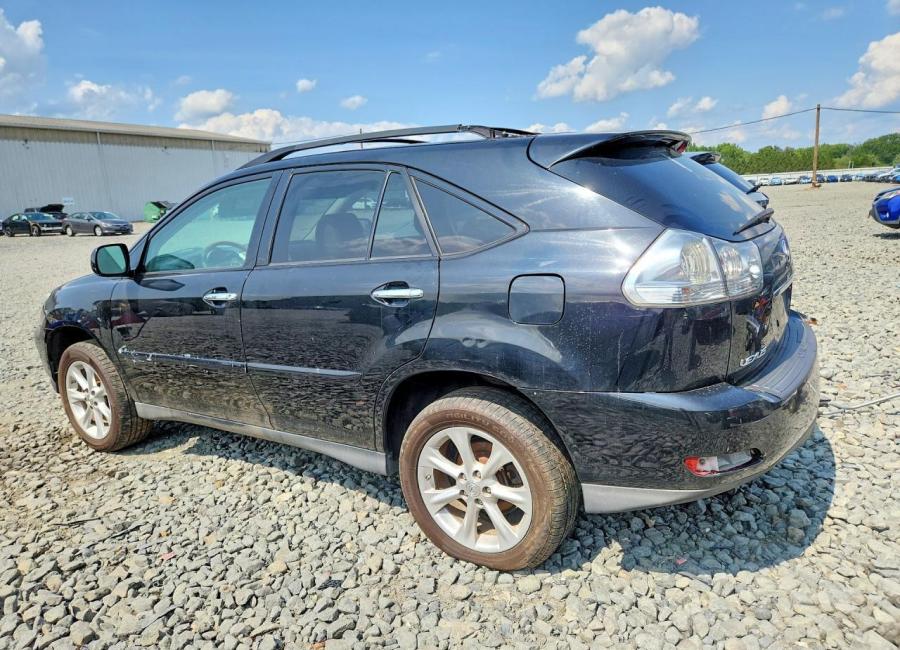 Salvage 2009 Lexus Rx 350  in Black