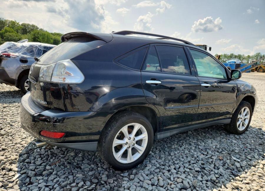 Salvage 2009 Lexus Rx 350  in Black