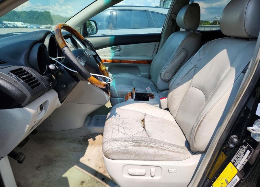 Salvage 2009 Lexus Rx 350  in Black