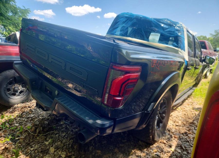 Salvage 2024 Ford F150 Raptor in Gray