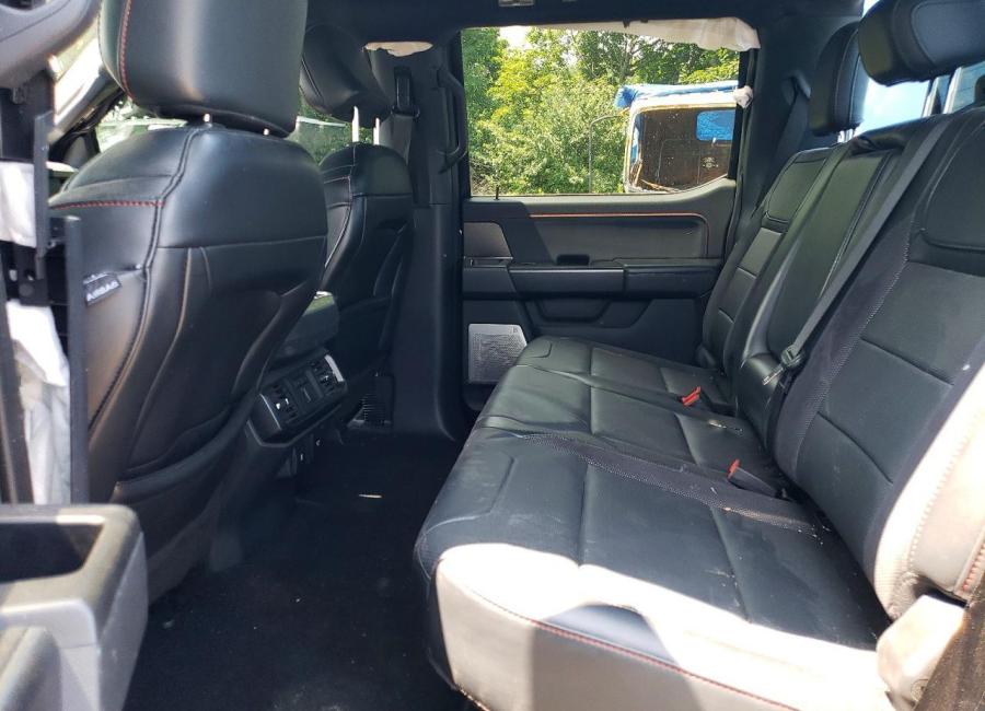 Salvage 2024 Ford F150 Raptor in Gray