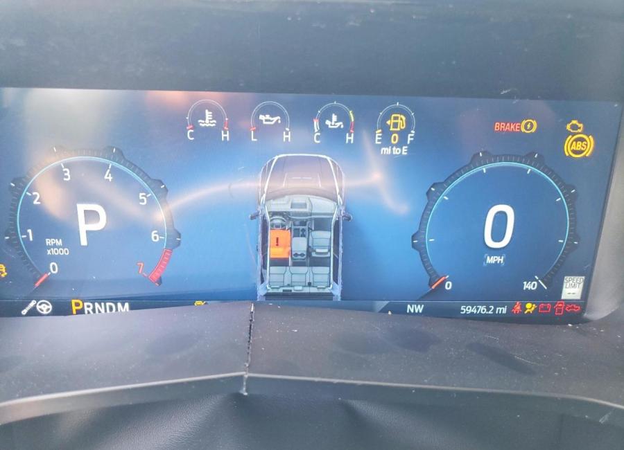 Salvage 2024 Ford F150 Raptor in Gray