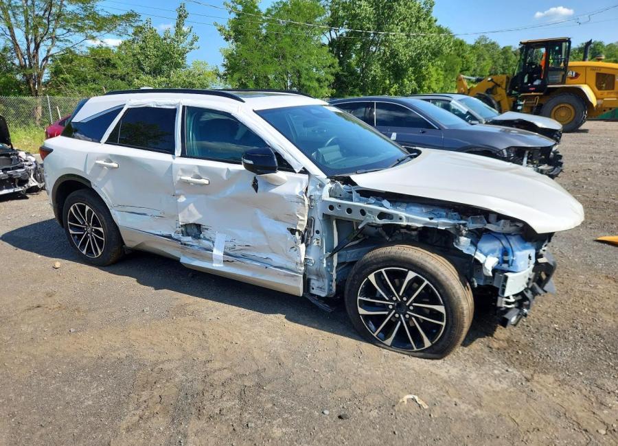 Salvage 2024 Acura Zdx A-spec in White