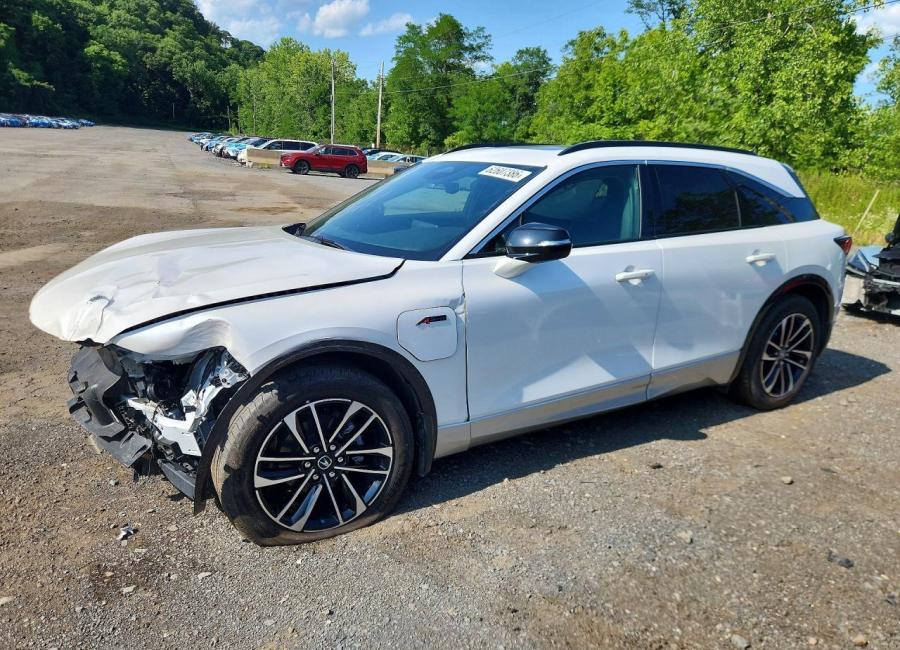 Salvage 2024 Acura Zdx A-spec in White