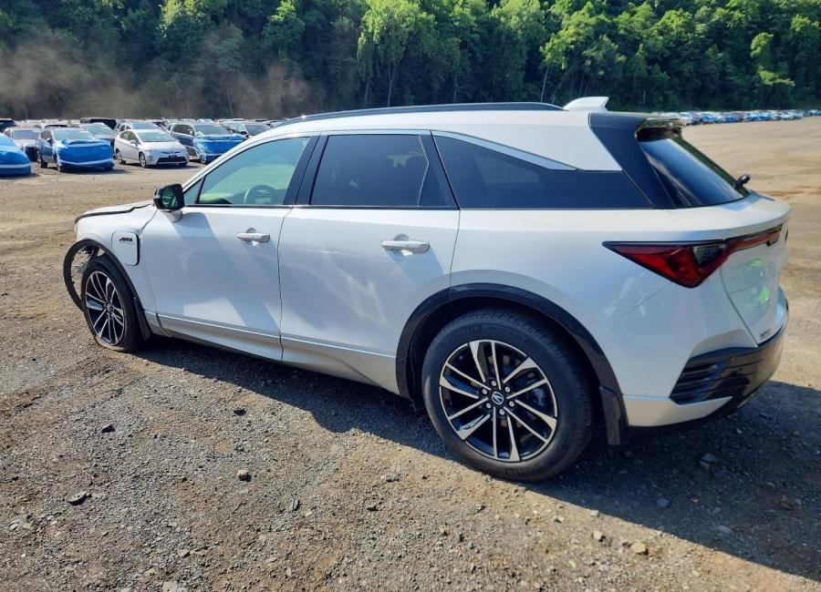 Salvage 2024 Acura Zdx A-spec in White