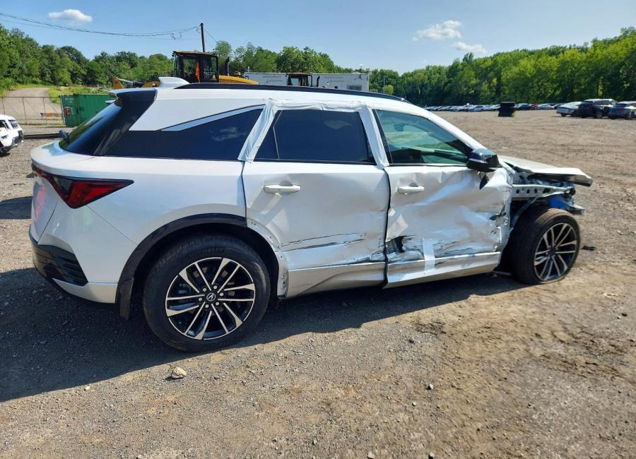 Salvage 2024 Acura Zdx A-spec in White