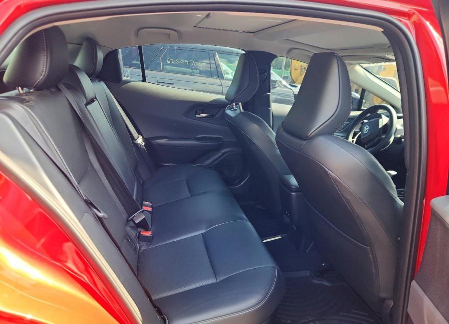 Salvage 2024 Toyota Prius Limited in Red