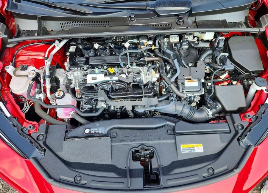 Salvage 2024 Toyota Prius Limited in Red