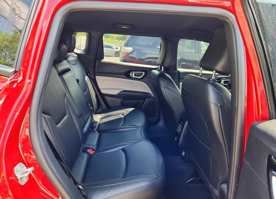 Salvage 2024 Jeep Compass Limited in Red