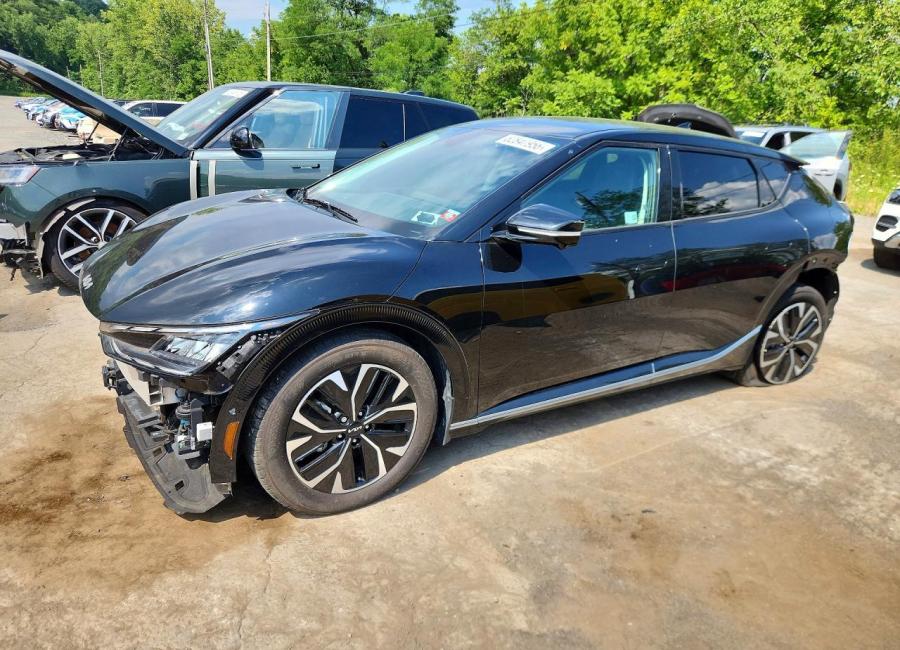 Salvage 2022 Kia Ev6 Wind in Black