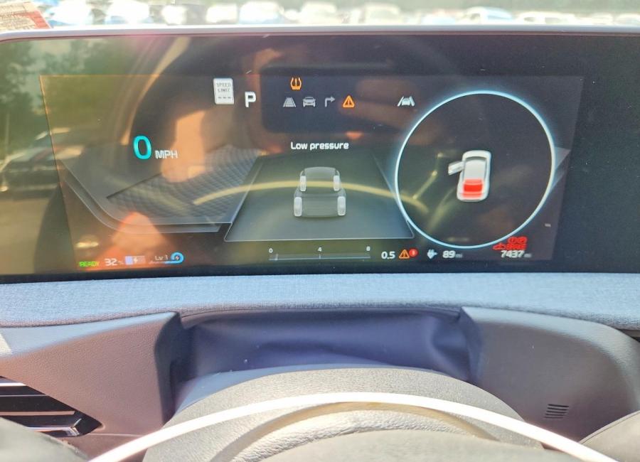 Salvage 2022 Kia Ev6 Wind in Black