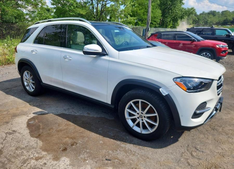 Salvage 2025 Mercedes Benz Gle 350 4matic in White