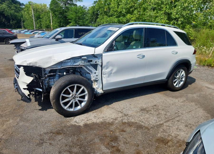 Salvage 2025 Mercedes Benz Gle 350 4matic in White