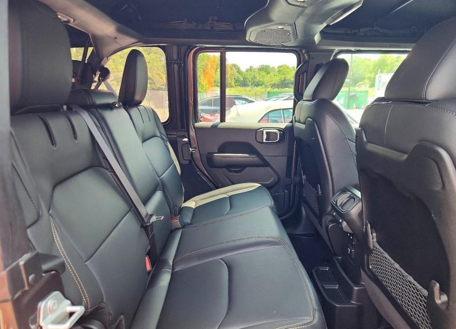 Salvage 2024 Jeep Wrangler Sahara 4xe in Black