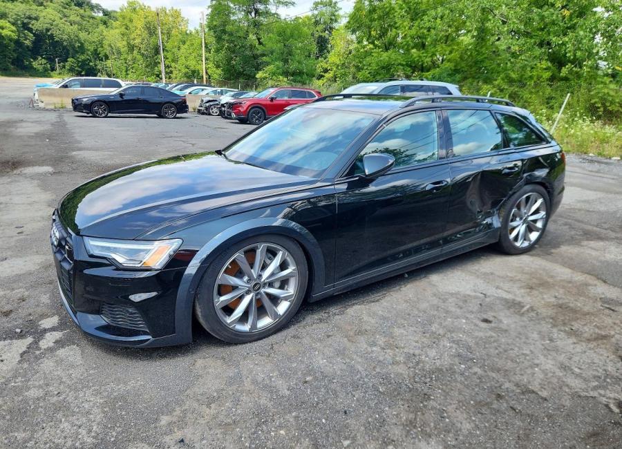 Salvage 2024 Audi A6 Allroad Premium Plus in Black
