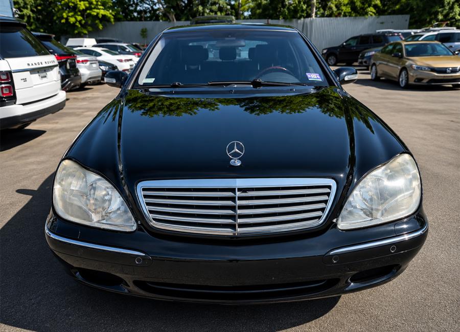 Salvage 2002 Mercedes-benz S600  in Black